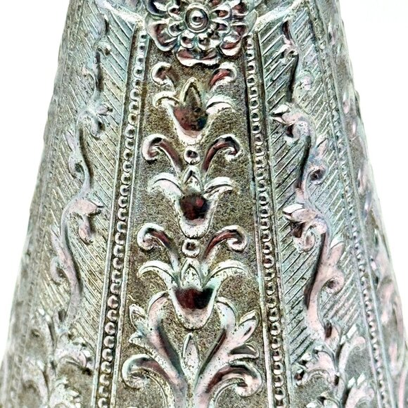 Vtg Silver & Gold Plated Nuremberg Germany Double Toasting Wedding Cup Figurine - Picture 8 of 10